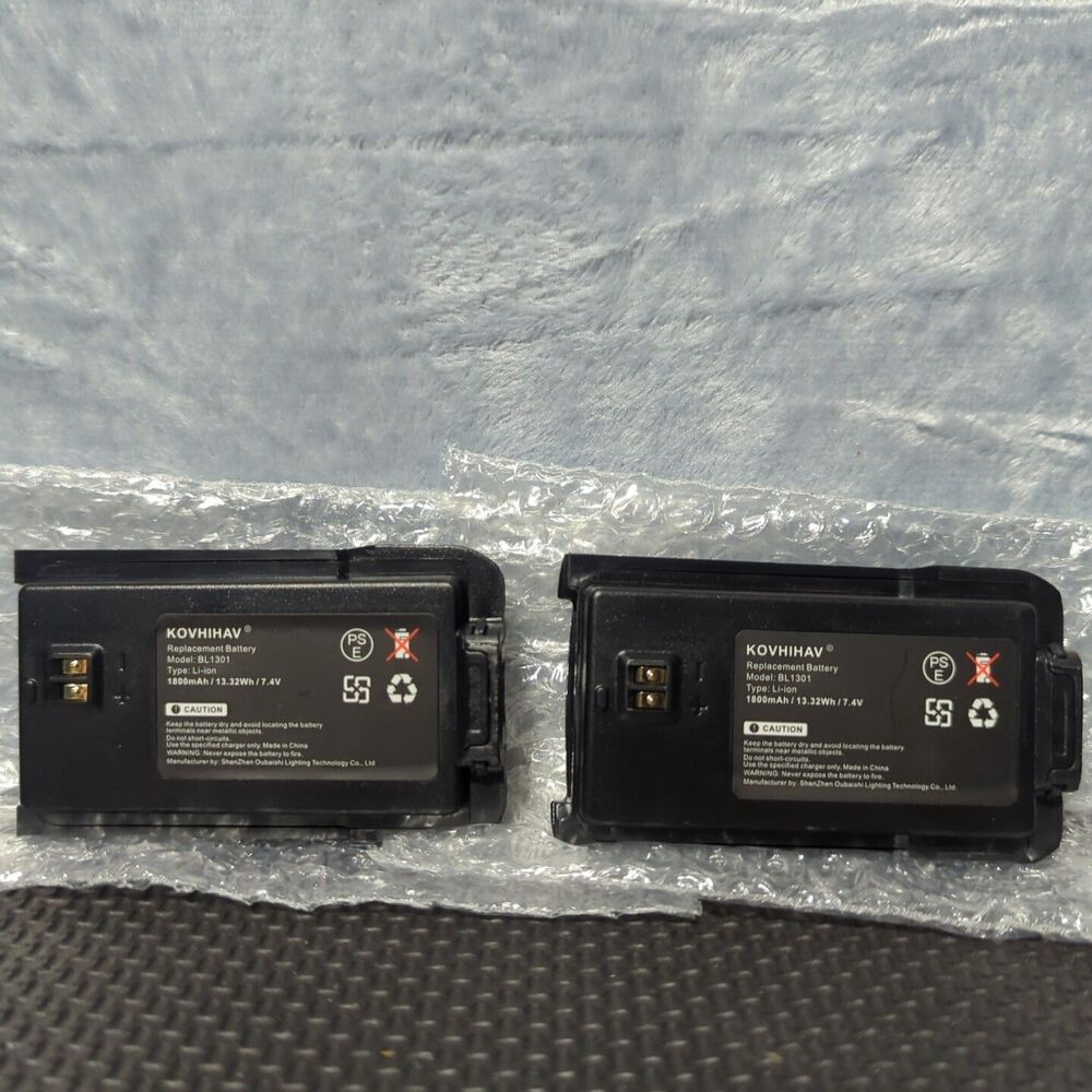 2 Li-On Battery HYT BL-1719 TC-508 TC-518 TC-580 TC-446 7.4V 1800mAh Replacement